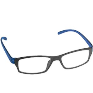 Dioptrické okuliare na čítanie modré RGL