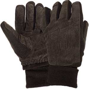 Zľava -23% Pánske rukavice na zimu Zateplené hnedé