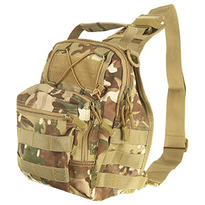 Batoh cez jedno rameno maskáčový multicam
