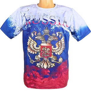 Tričko Russia Znak