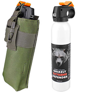 Sprej na medvede s puzdrom Grizzly 300ml 9m