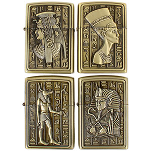 Benzínové zapaľovače 4ks Egypt