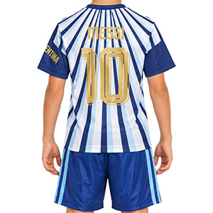 Detský futbalový dres Lionel Messi 10